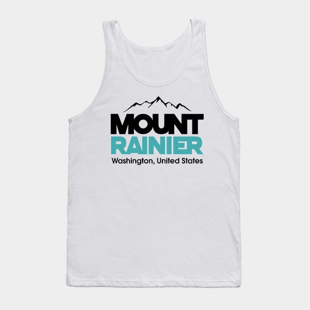 Mount Rainier Tank Top by abbyhikeshop